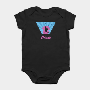 Dwyane Wade Baby Bodysuit - Retro Wade by slawisa